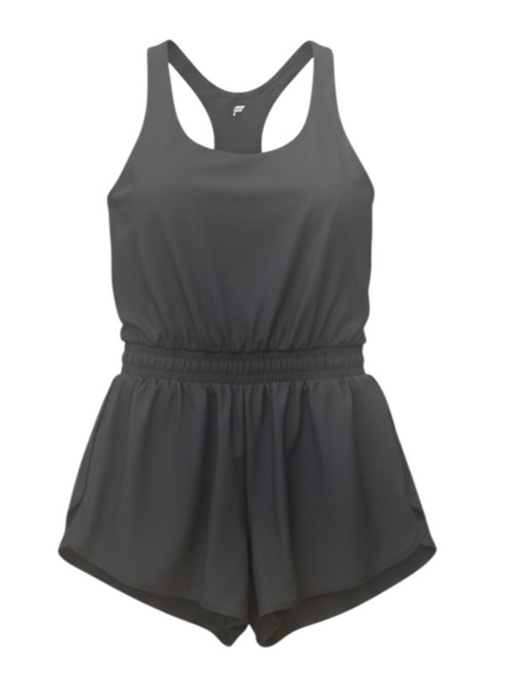 Fabletics Black Sports Women's Romper Short Shortie